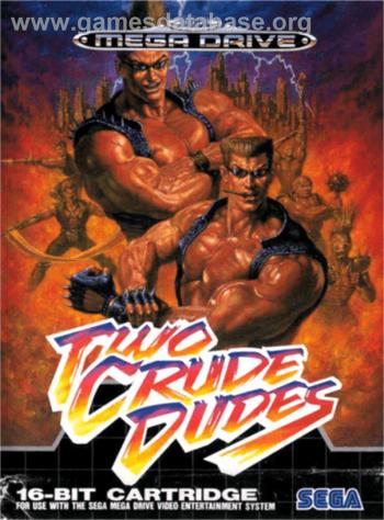 Cover Two Crude Dudes for Genesis - Mega Drive